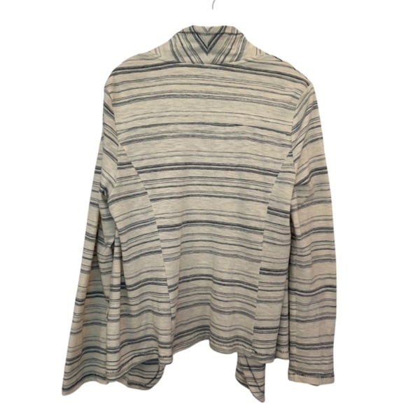 saturday sunday Anthropologie Open Cardigan Women's Size L Pockets Breathable - Picture 15 of 16